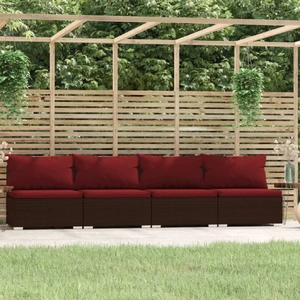 Brown and Cinnamon Red