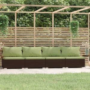 Brown and Green