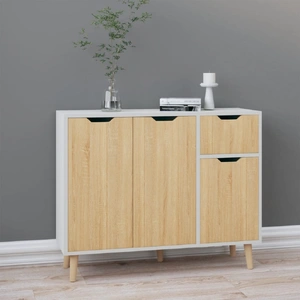 White and Sonoma Oak
