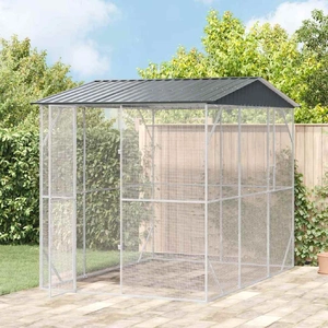 Bird Cage Anthracite 227 x 310 x 247 cm Galvanised steel