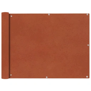 Balcony Screen Oxford Fabric 90x600 cm Terracotta