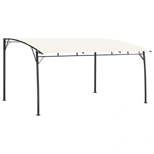 Garden Sunshade Awning 4x3x2.55 m Cream