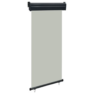Balcony Side Awning 105x250 cm Grey