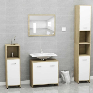 White and Sonoma Oak