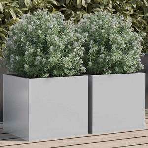 Galvanised steel/Silver