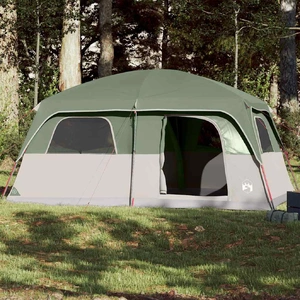 Family Tent Cabin 8-Person Green Waterproof