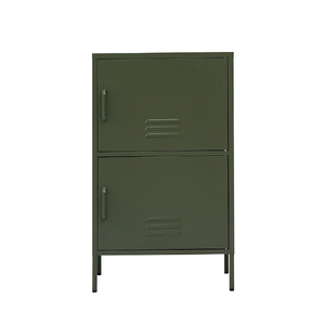 Buffet Sideboard Metal Cabinet - DOUBLE Green
