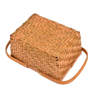 Picnic Basket Baskets Outdoor Deluxe