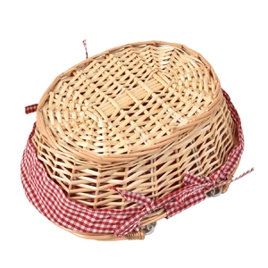 Picnic Basket Baskets Outdoor Deluxe