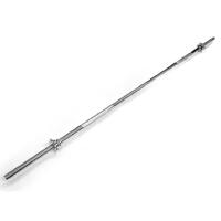 CORTEX Standard 5ft6in/167cm Chrome Barbell (25mm) with Spiral Collars