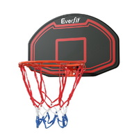 38" Basketball Hoop Backboard Door Wall Mounted Ring Net Sports Kids