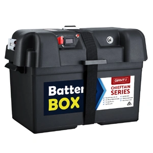 AGM Battery Box 12v XL Deep Cycle Portable Solar Caravan Camping