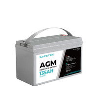  12V 135Ah AGM Deep Cycle Lead