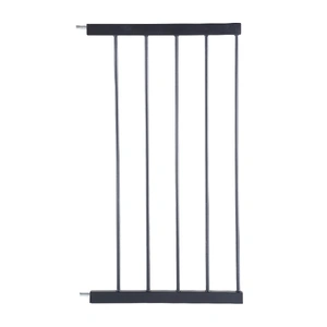  Baby Safety Gate Adjustable Pet Black 45cm Extension