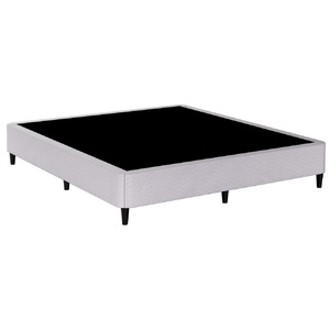 Bed Frame King Size Metal Grey