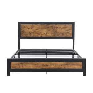  Metal Bed Frame Queen Mattress