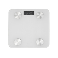 Body Fat Scale Digital Scales Bluetooth White