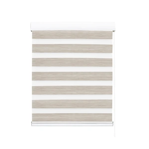  Blackout Zebra Roller Blind Curtains 120x210 Beige