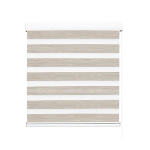  Blackout Zebra Roller Blind Curtains 180x210 Beige