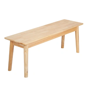  1XDining Chairs Bench Chair Seat Nature