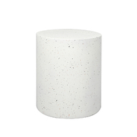  Side Table Terrazzo Round End