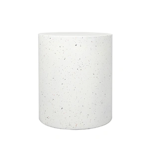  Side Table Terrazzo Round End