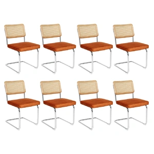 8xRattan Chair Dining Chairs