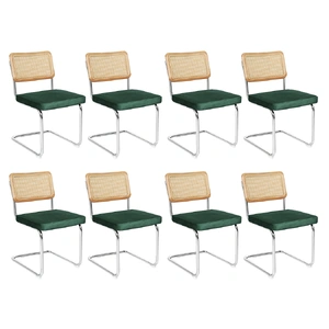 8xRattan Chair Dining Chairs