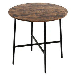 Dining Table Round Kitchen 4 Person Coffee 80cm