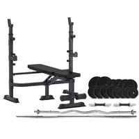MF-4000 Multi-Functional Bench 90kg Home Gym Package