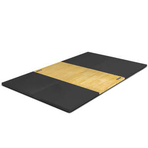 50mm Weightlifting Platform with Dual Density Mats 2M Set