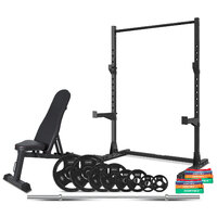 SR-3 Squat Rack 95kg Home Gym Package