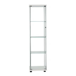  Display Cabinet Tempered Glass White