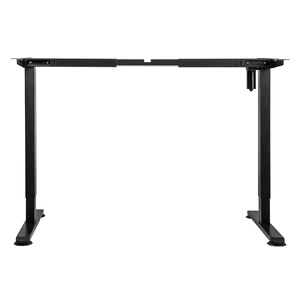  Motorised Standing Desk Frame Black Single Motor