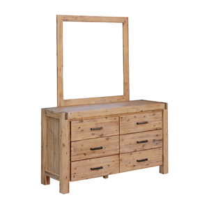 Nowra Dresser Oak With Mirror