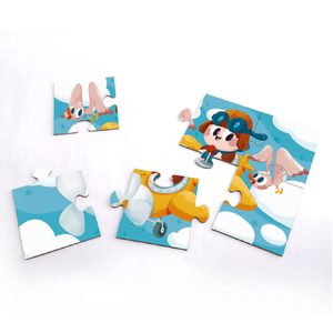  4 Puzzles In A Box- Transport