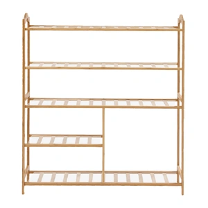 Bamboo Shoe Rack Storage Wooden