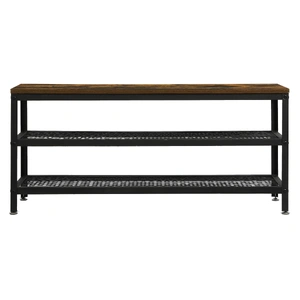  3-Tier Shoe Rack Bench 100cm