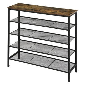  5-Tier Shoe Rack Storage Cabinet 100cm Wide