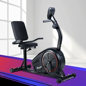 Exercise Bike Magnetic Recumbent Indoor Cycling Home Gym Cardio 8 Level