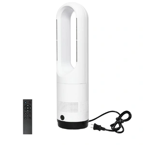 Bladeless Tower Fan 2 In 1 Cooler & Heater Fan