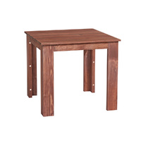 Gardeon Coffee Side Table Wooden Desk Outdoor Furniture Camping Garden Brown