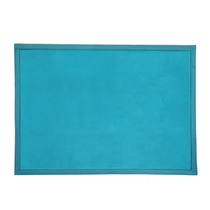 Marlow Coral Velvet Area Rugs Large Mat 150x200cm Blue