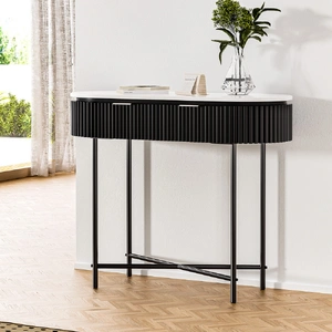 Console Table 2 Drawers 100CM