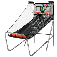Arcade Basketball Game Hoop 8 Games Double Shot Electronic Score Sturdy frame
