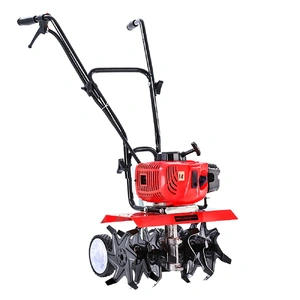 65CC Tiller Rototiller Garden Cultivator 6 Blades Soil Power Rotary Hoe