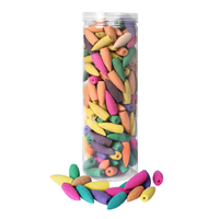 188x Incense Cones Colorful for Backflow