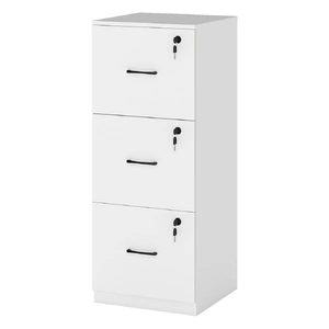 File Cabinet 3 Drawers Filing Storage Cabinet