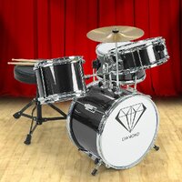Children's 4pc Drum Kit