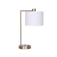 Sarantino Metal Task Lamp with USB Port